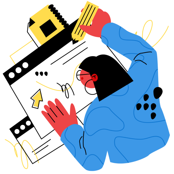 Why choose Bytewave: illustration of our team and services