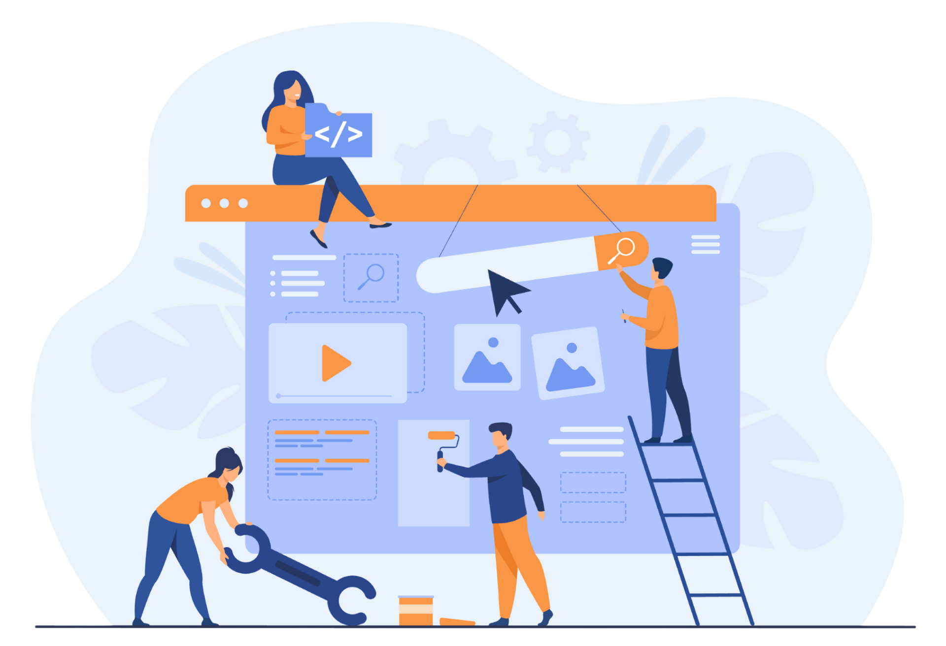 Team collaboration meeting